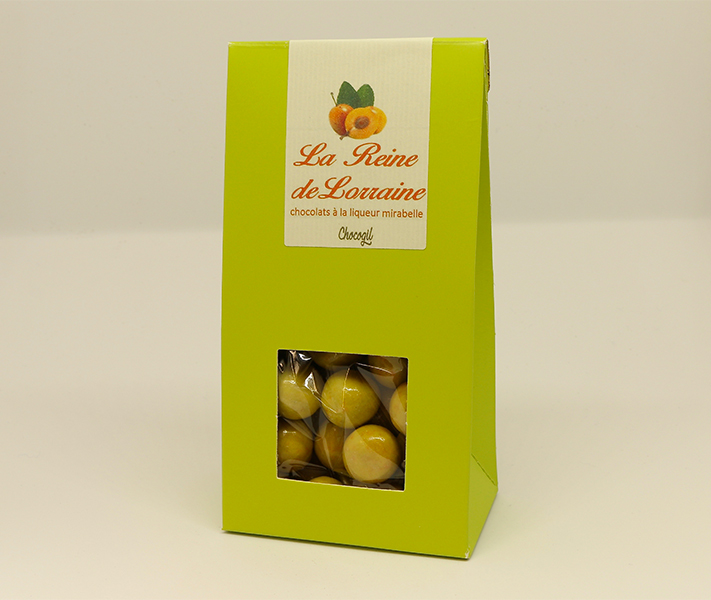Pochette Reine de Lorraine Confiserie de chocolat et liqueur de