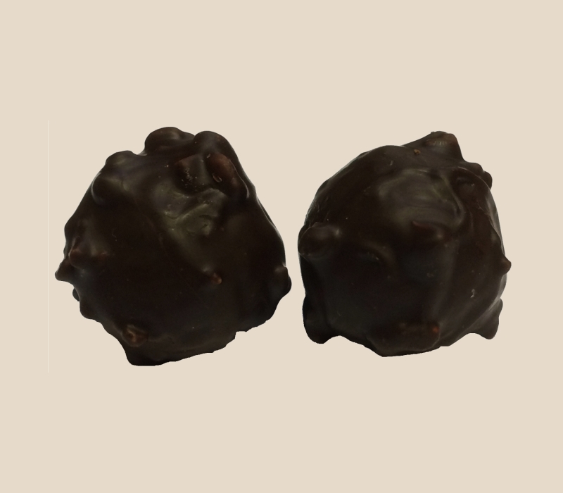 Rocher Géant chocolat noir fourré praliné feuilleté - Chocogil